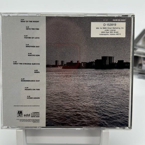 Bryan Adams - Into The Fire on CD. 1987 - Picture 3 of 5